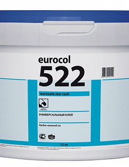 Forbo 522 Eurosafe Star Tack. Универсальный клей 13кг.